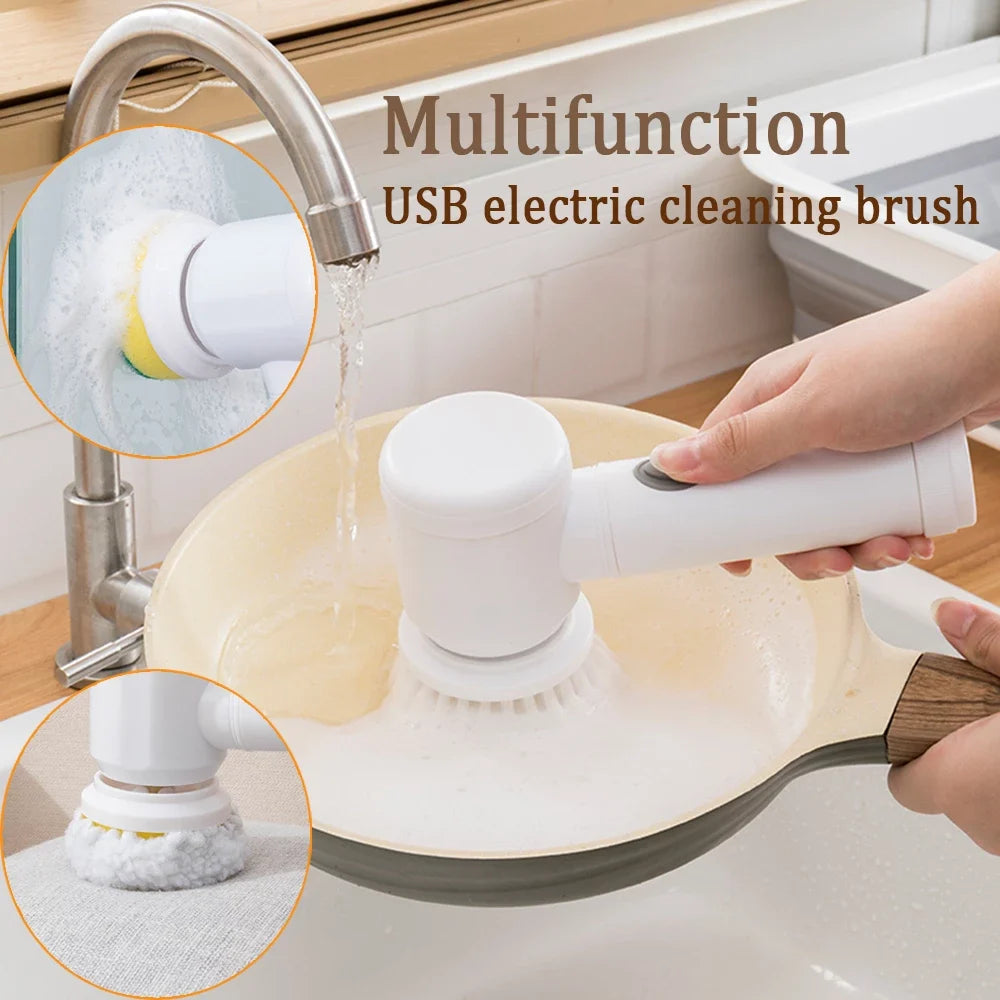 5 in 1 Handheld Multipurpose Cleaning Brush