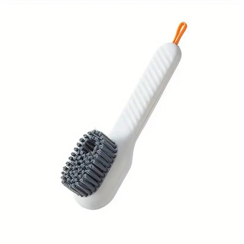 Dispensing Scrubber with Handle Shoe Brush- Pack Of 2