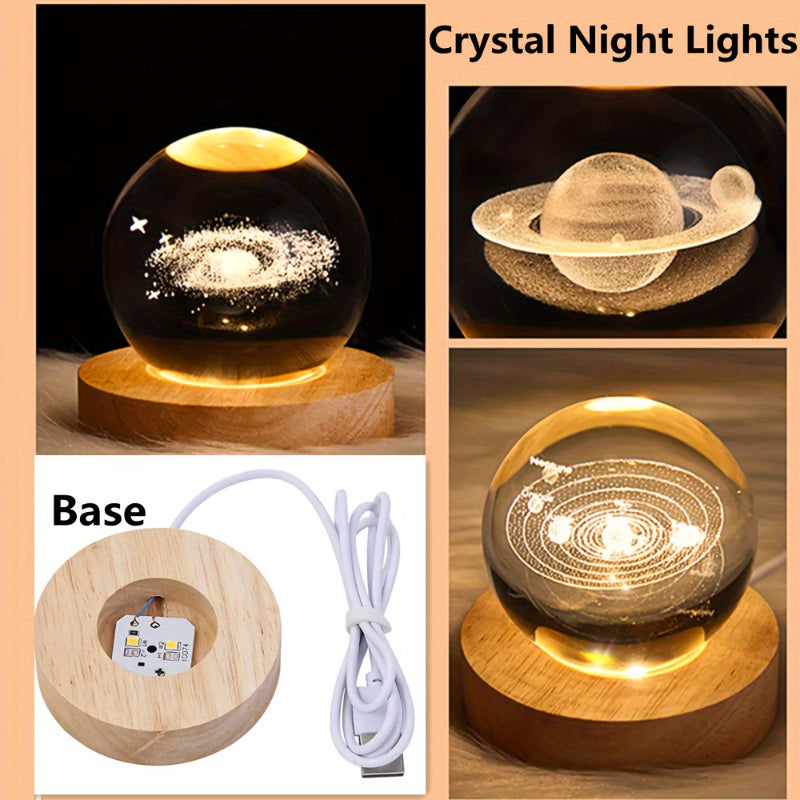 3D Crystal Lamp Ball(Assorted Design)