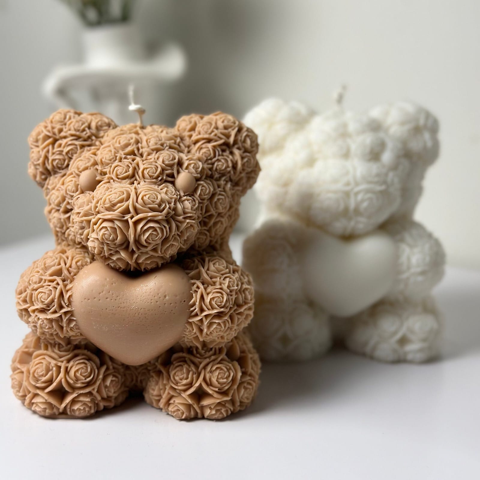 Adorable Teddy Bear Candle 🐻🕯️