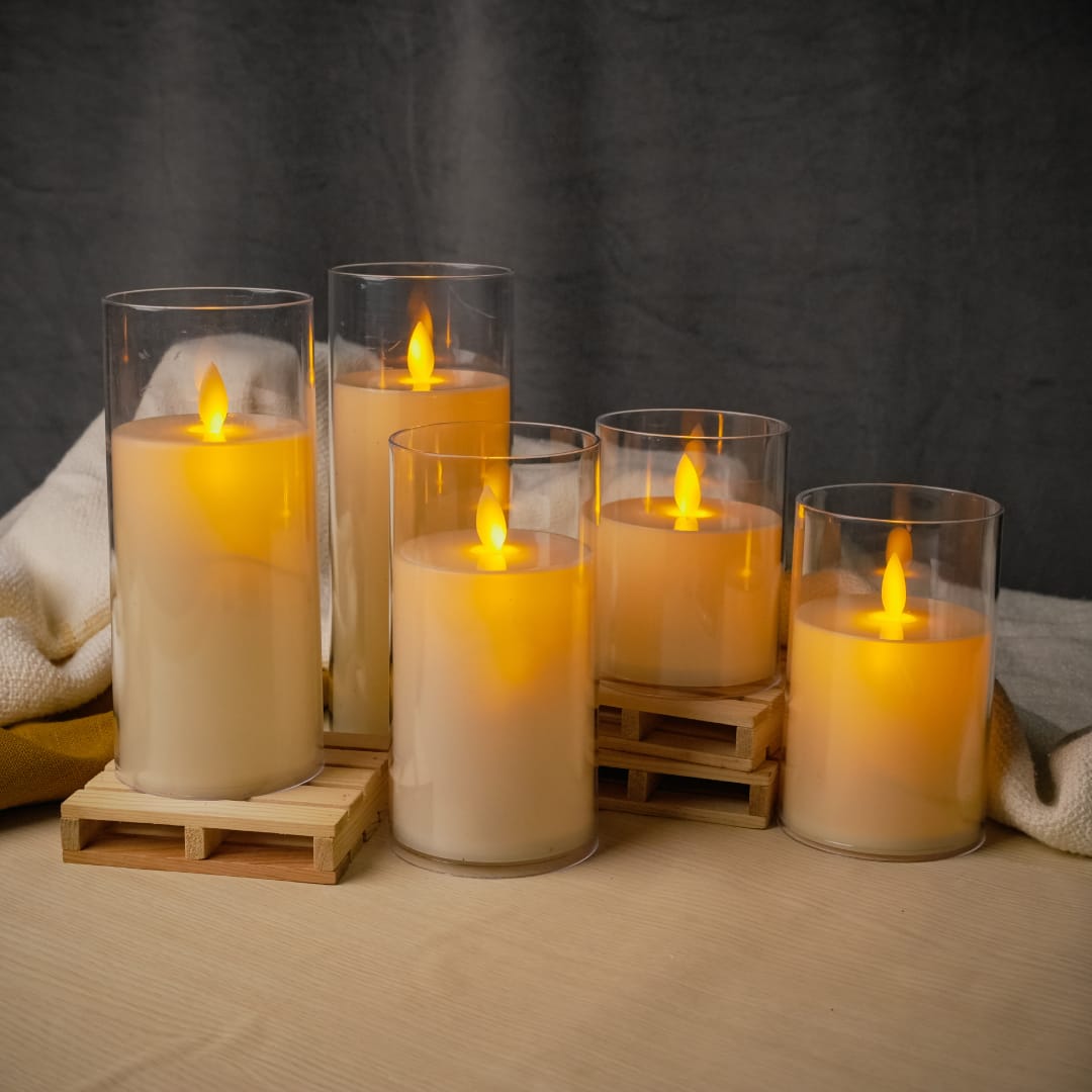 ✨ Unbreakable Flameless Candles: Safe Serenity for Your Space! 🕯