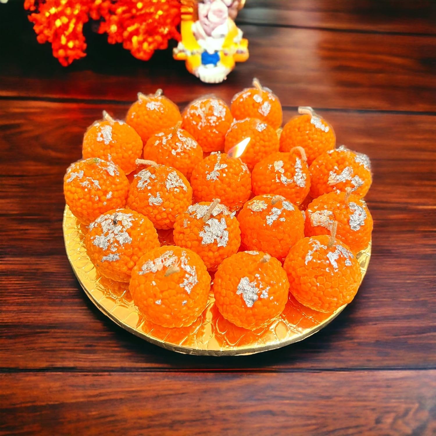 MOTICHOOR LADDOO CANDLES