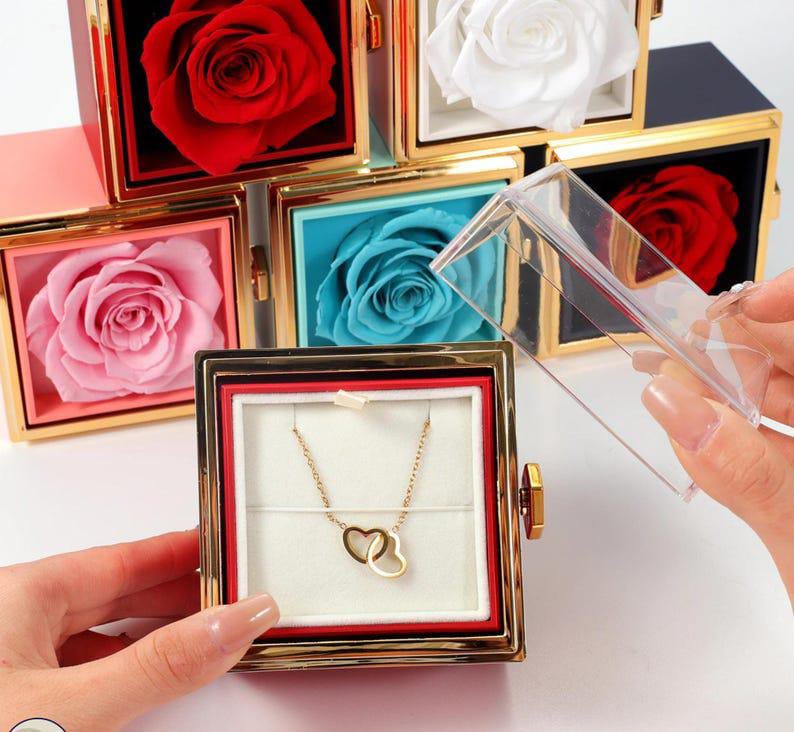 Enternal Rose Necklace Box