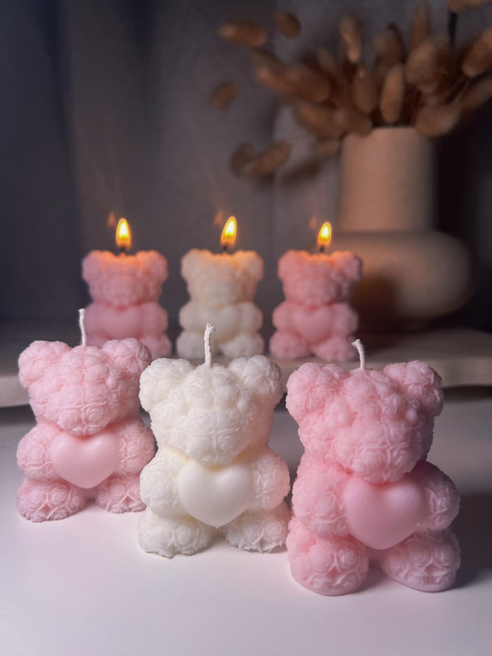 Adorable Teddy Bear Candle 🐻🕯️